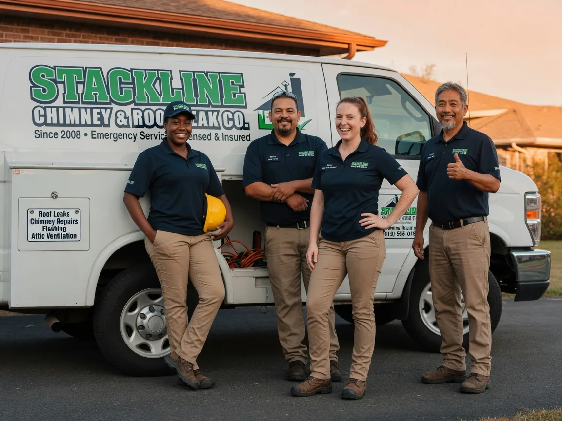Chimney flashing repair company in Yazoo City, MS